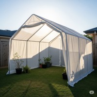 Filet de protection transparent en PVC pour culture extérieure, avec cadre en PVC extrudé et service de découpe sur mesure - Fortune Agro Net