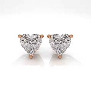Bijoux de qualité de luxe nouvelles boucles d'oreilles créoles en argent Sterling 100% 925 1.5CT Moissanite D couleur boucles d'oreilles coupe ovale pour les femmes - Product Image 5