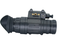 Многофункциональный монокуляр ночного видения Gen2+ Lvl2 NVG Mil-Grade PVS-14 с экраном 3,8 дюйма, зумом 2x-7x, Wi-Fi, креплением на голову/шлем