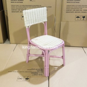 Sillas de Ratán Hechas a Mano para Niños, para Alquiler en Eventos, Fiestas de Cumpleaños, Bodas, Muebles de Mimbre Natural de Fábrica - Product Image 5