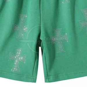 Short en molleton avec strass décontracté pour femmes 2025 Short tendance en polaire pour femmes - Product Image 5