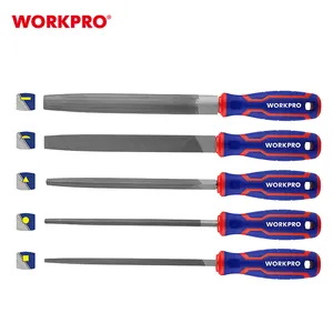 WORKPRO jeu <span class=keywords><strong>de</strong></span> fichiers, râpe à bois, grattoir, outils à main, affûtage pour charpentier - Product Image 1
