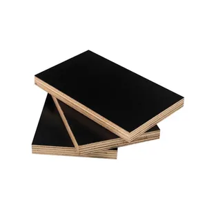 Factory Price 13mm Black Film Faced Plywood For Construction Formwork and building Material
