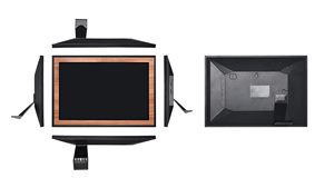 Cornice Digitale Smart da 10 Pollici Full HD 1024x600 con WiFi, Cloud, 32GB di Memoria, Controllo tramite App <span class=keywords><strong>Mobile</strong></span>, Riproduzione MP4 MP3 - Product Image 5