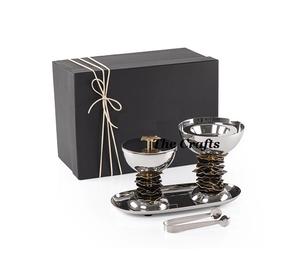 Greatest Quality Bakhoor Burner Mabkhars In Black Color Wooden And Leather <b>Incense</b> Burner Mabkhara With Oud <b>Box</b> - Product Image 3