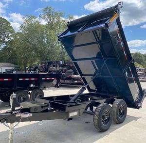 Remolque de Volteo de Servicio Pesado 2026, 6×10, 10K, Eje Tándem, Laterales de 2 pies, Puerta Abatible, Lona - Product Image 4