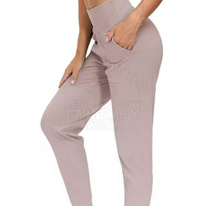 กางเกงโยคะผู้หญิงทรงสลิมฟิต ยืดหยุ่น ทันสมัย สวมใส่สบาย เอวสูง เหมาะสำหรับออกกำลังกายและเล่นกีฬา - Product Image 4