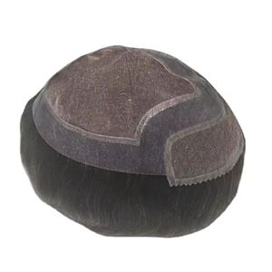 Perruque en cheveux naturels 100% humains, mono front lace, toupet, patchs, prothèse capillaire, Taz Hair BD, haute qualité - Product Image 3