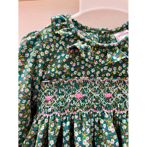 Vestido con estampado Floral para niña de primavera, vestido de princesa de manga larga para niños, estilo infantil, otoño para exportar a granel - Product Image 1