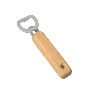 Décapsuleur en acier inoxydable en bois de manguier personnalisé au design élégant pour mariage et bar - Product Image 3