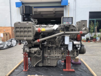 Mesin Diesel Kelautan YUCHAI YC6T 6 Silinder Turbocharged Motor Penggerak 360kW 490hp 1500rpm untuk Kapal Kargo Kapal Nelayan