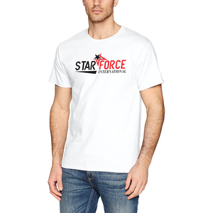 Serigrafía de longitud corta con estampado de soplo, camisetas en blanco para hombre, ropa de calle de manga corta de algodón de alta calidad personalizada - Product Image 1