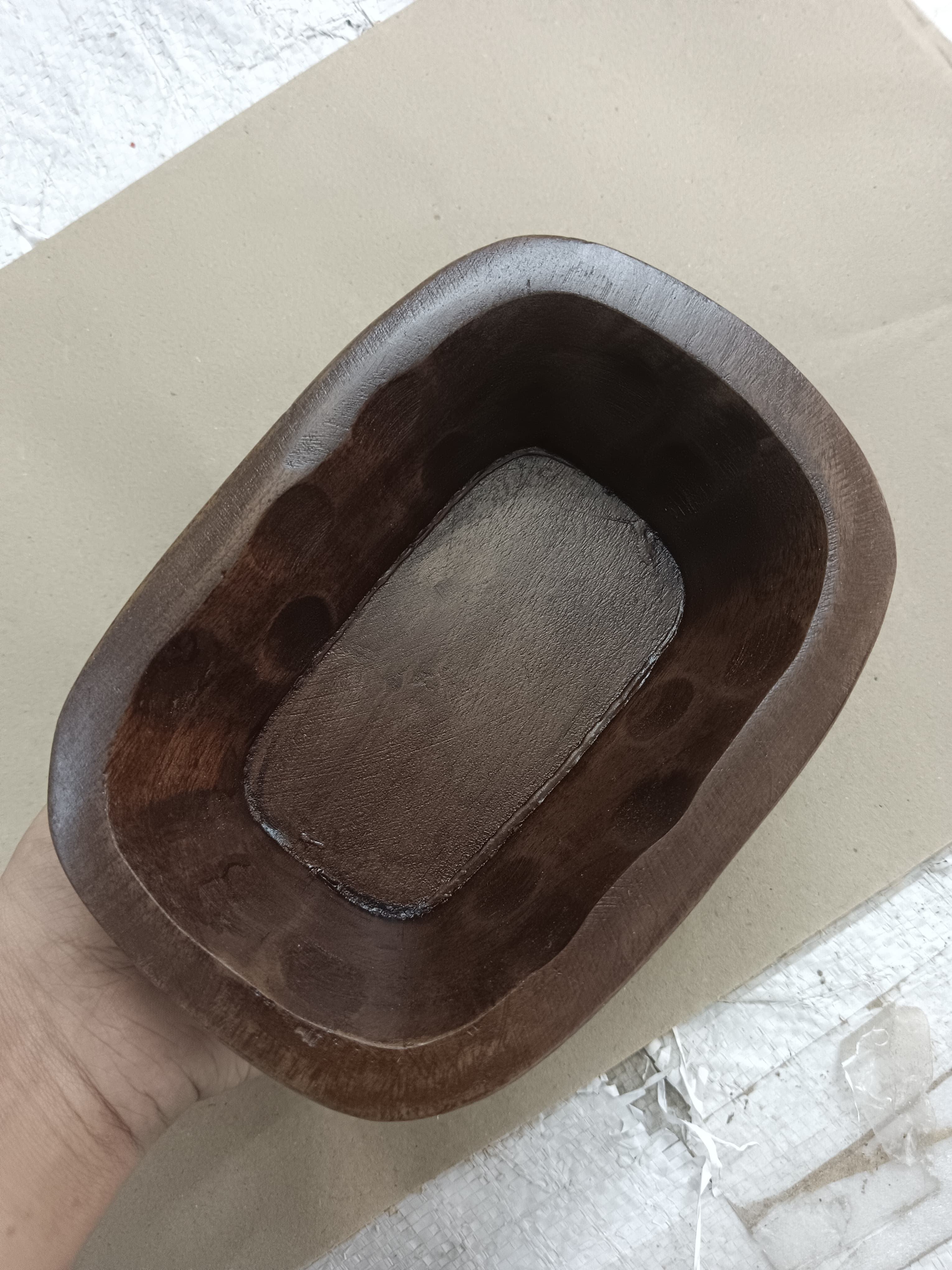 สีน้ำตาลช็อกโกแลต