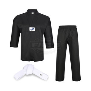 Tenues d'arts martiaux, dernières conceptions, uniformes de taekwondo, kimonos de jiu-jitsu sur mesure, nouveaux ensembles de conception, 100% coton, costumes avec logo personnalisé - Product Image 6