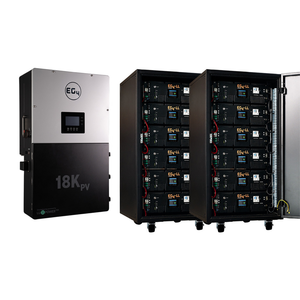 ชุดระบบอินเวอร์เตอร์ไฮบริด EG4 18KPV พร้อมแบตเตอรี่ 61.44 กิโลวัตต์ชั่วโมง โซลูชันพลังงานแสงอาทิตย์สำหรับบ้านทั้งหลัง - Product Image 1