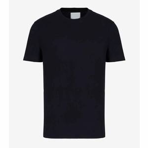 Camiseta informal de algodón con cuello redondo 100%, camiseta de manga corta con cuello redondo, camisetas informales de manga corta, camisetas clásicas - Product Image 6