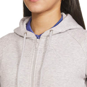 Sweat à capuche zippé à coupe élégante avec un design simple et un port confortable pour un look de rue Sweat à capuche zippé essentiel avec tissu doux - Product Image 5