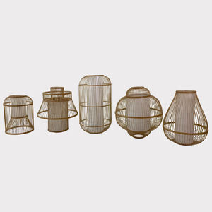 Vietnam Handmade <b>Bamboo</b> LED Lighting Lamps for Home Decor Antique Chinese Luxury French European Boho Styles <b>Strip</b> Patterns - Product Image 2