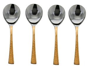 ช้อนโลหะขัดกระจกทำจากโลหะผสมทองแดงทำจากสเตนเลสสตีลให้บริการที่เชื่อถือได้ - Product Image 6