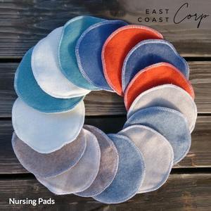 Washable & Reusable Nursing Pads with <b>Laundry</b> <b>Bag</b> & <b>Travel</b> Storage <b>Bag</b> Breastfeeding Breast Pads for Convenience - Product Image 2