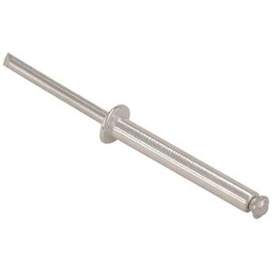 Rivets aveugles à tête plate en aluminium/acier Promofix 4,8x35 mm pour usage industriel - Product Image 1