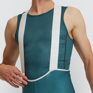 Katbros – Maillot de cyclisme à manches courtes pour homme, couleur unie, performance optimale, design personnalisé, Spandex/Polyester/Mesh - Product Image 2
