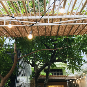 Voile d'ombrage rectangulaire en fibre de coco naturelle - Eco2go Vietnam, conçue pour la durabilité en zone côtière, pour serres et utilisation sur la plage - Product Image 4