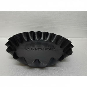 Bol de service décoratif texturé en métal plaqué or Indian Metal World, bol à chocolat en métal, décoration d'intérieur, centre de table, cadeau, prix bas - Product Image 3