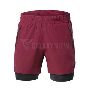 กางเกงขาสั้นออกกำลังกายขาสั้นสไตล์ใหม่สีตามสั่ง - Product Image 1