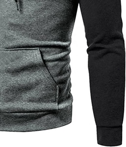 ชุดวอร์มสองชิ้นสไตล์มีฮู้ดสำหรับผู้ชายชุดเทรนนิ่ง/ฟิตเนสไซส์พิเศษออกแบบโลโก้ได้อย่างสะดวกสบาย - Product Image 5