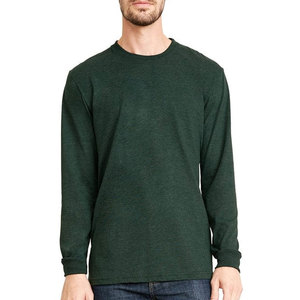 Multi Couleurs Hommes Polaire Crewneck French Terry Pullover Sweatshirt Classique Crewneck Cotton-Blend Sweater - Product Image 1