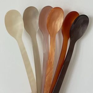 Juego de Cubiertos Indios Hechos a Mano Reutilizables de 6 Piezas, Cubiertos de Madera con Acabado Espejo y Acero, Ecológicos y Elegantes - Product Image 2