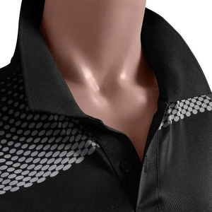 Lona de secado rápido transpirable con estampado de sublimación personalizada OEM 100% poliéster para hombre para camisas de manga corta estilo callejero - Product Image 5