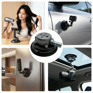 Soporte de ventosa de vacío de color personalizable, caucho NBR, resistente a altas/bajas temperaturas para cámaras de acción y teléfonos - Product Image 6