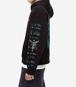 Sudadera con Capucha para Hombre, 100% Algodón, Estilo Holgado, Felpa Gruesa, Tie-Dye, Lavada, con Logotipo Bordado, Resistente al Viento y Transpirable, Gran Venta - Product Image 5