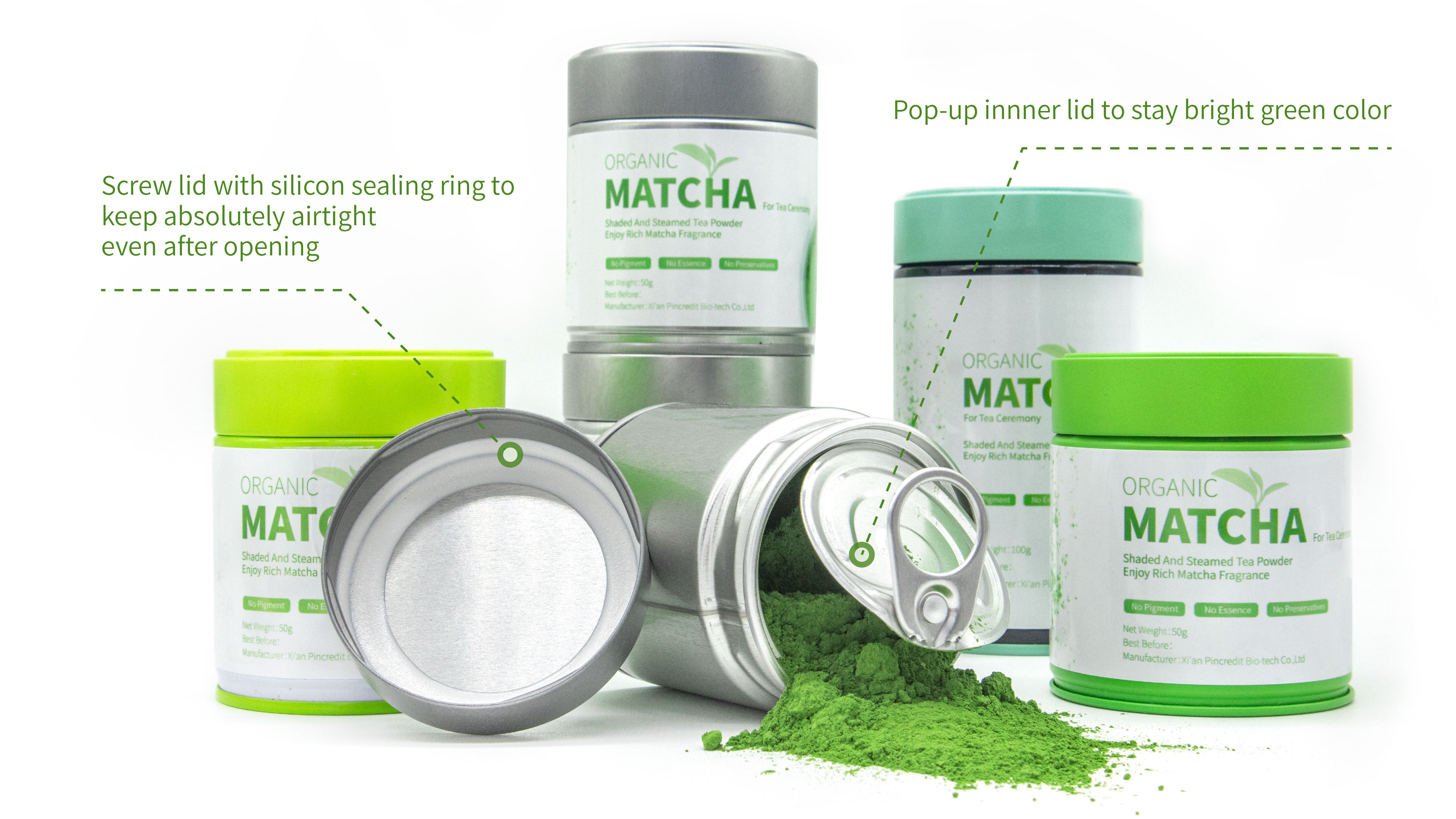 Wholesale Oem Private Label Organic Green Matcha Powder Ceremonial
