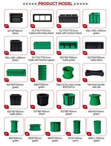 Moule d'essai de compression de béton prix usine 100 mm moule en béton en plastique moule d'essai de <span class=keywords><strong>cube</strong></span> - Product Image 5