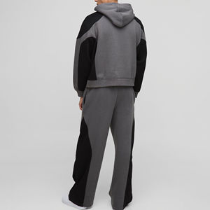 Vente chaude sur mesure coupe ample survêtement lourd broderie personnalisée Logo Streetwear survêtements respirants - Product Image 2