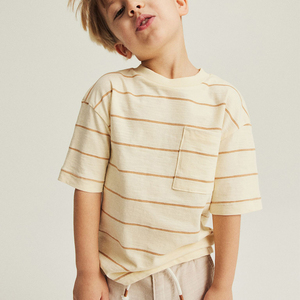 Camiseta de algodón unisex para niños, camisetas polo de dibujos animados informales de verano para niños y bebés, algodón tejido de secado rápido 100% con logotipo personalizado - Product Image 6