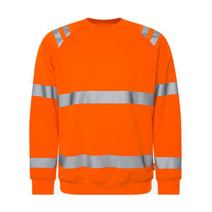 Hi <b>Vis</b> Safety Sweatshirts For Men Reflective <b>High</b> Visibility Sweatshirts Workwear - Product Image 1
