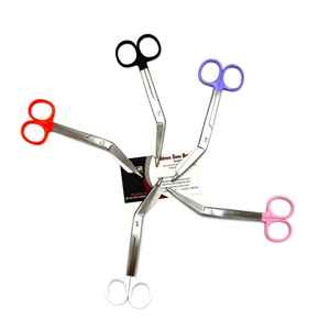 Ciseaux à pansement Lister noirs Ciseaux à pansement Lister infirmière réutilisables OEM personnalisés Instruments chirurgicaux manuels à usage unique - Product Image 5