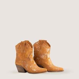 Elegante und stilvolle Leila Shine Leder Texan Schuhe Exquisite Boot Collection - Product Image 3