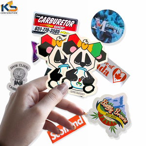 Adhésif imperméable en PVC avec logo personnalisé Autocollants décoratifs pour l'extérieur Vinyle découpé résistant aux intempéries - Product Image 3