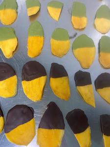 Chocolate Covered Mango Soft Dried Style Ideal for Premium Snacks <b>Gift</b> <b>Boxes</b> and Specialty Stores - Product Image 2
