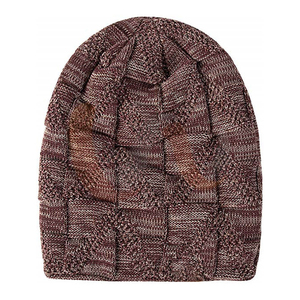 หมวกบีนี่สำหรับผู้ชาย งานแฮนด์เมด คุณภาพสูง สำหรับเล่นกีฬาฤดูหนาว พร้อมพิมพ์โลโก้ตามสั่ง - Product Image 1