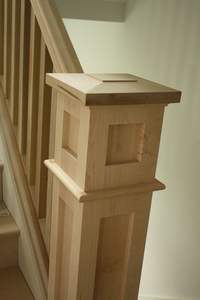 Tapas de poste de arce NPC03 personalizadas directas de fábrica profesional tapa de poste de madera de calidad para escalera directamente de Thanhnghia EFS - Product Image 6