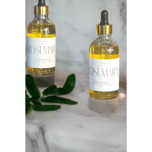 Huile capillaire bio au romarin et à l'arbre à thé 4oz – Hydratante, lissante, nourrissante, à la kératine et à l'huile de coco pour cheveux secs – Végétalienne et à base de plantes - Product Image 5