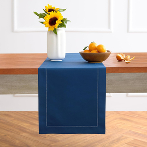 Camino de Mesa de Alta Calidad 100% Algodón Puro con Patrones Hechos a Mano para Interiores Elegantes - Product Image 2