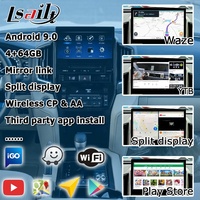 Interfaz Android Carplay y Android Auto para Toyota Land Cruiser LC200 GXR GX-R GT Fujitsu Ten 2018-2021 Lsailt