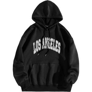 2024สเวตเชิ้ตมีฮู้ดสีทึบสำหรับผู้ชาย, แจ็คเก็ตขนแกะพิมพ์ลาย400-500 GSM สำหรับฤดูใบไม้ร่วงและฤดูหนาว - Product Image 4